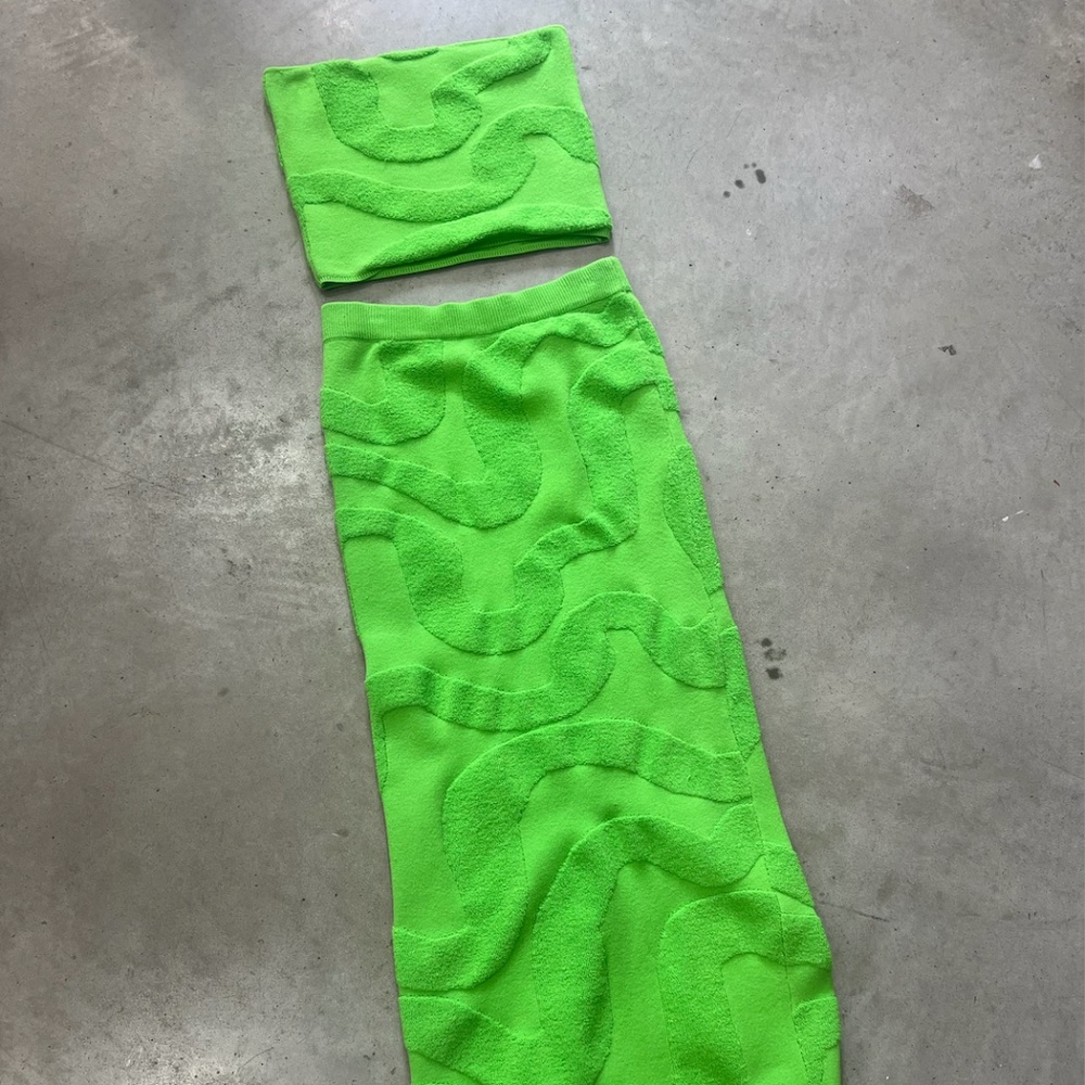 Terry Tube and Skirt Set NWT